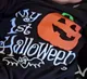 Halloween 2 pezzi Neonato Unisex Ipertattile Infantile Manica lunga Tute Nero