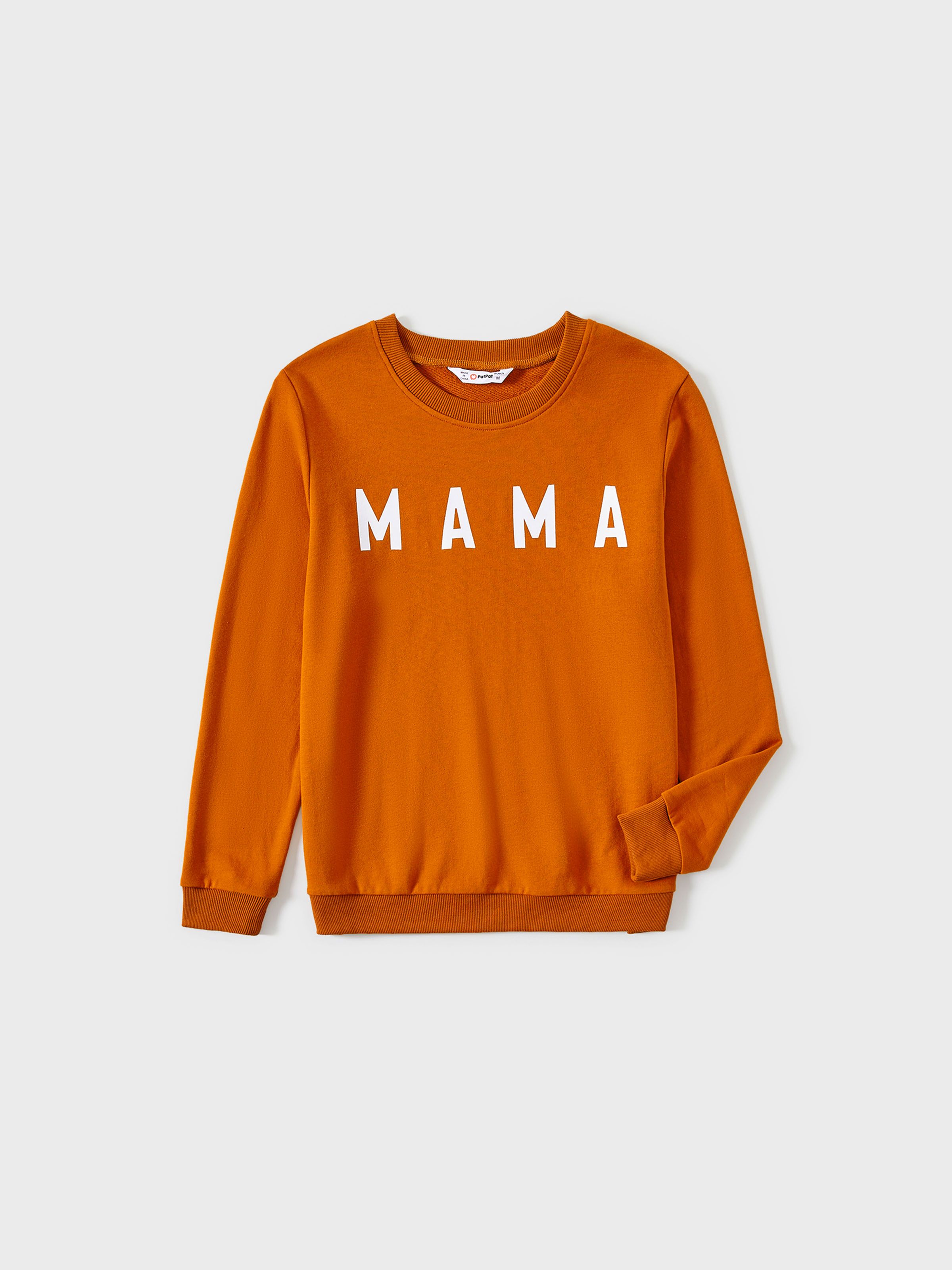 

Halloween Mommy and Me Orange Long Sleeves Pumpkin Tops