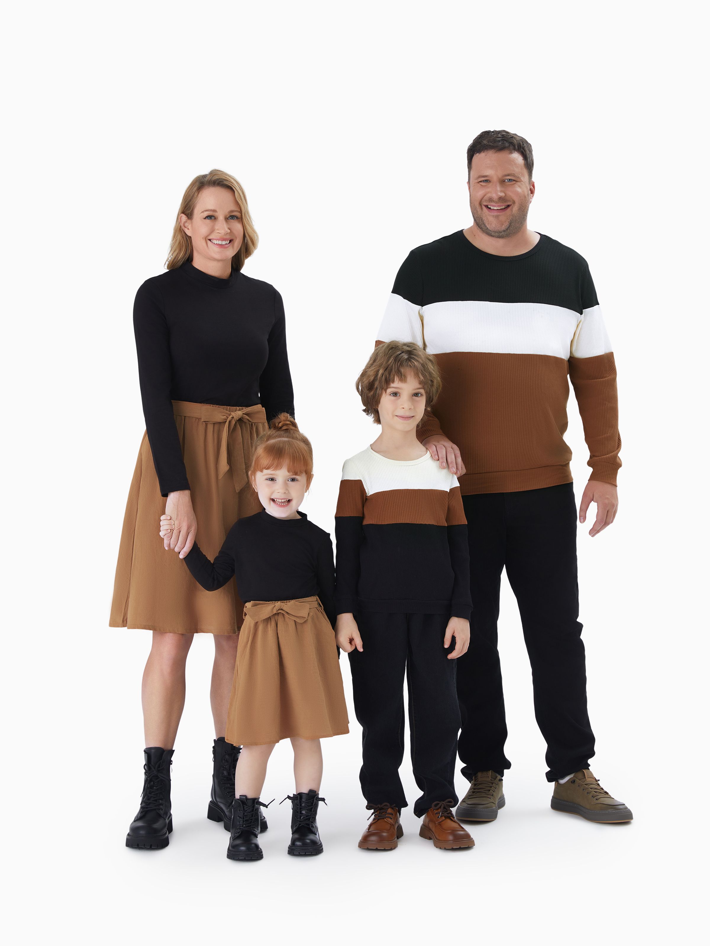 

Casual Family Look Cotton Long Sleeve Matching Suits