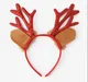 Christmas Greet Bell Elk Antler Red Headband for Toddler/kids/adult  Red