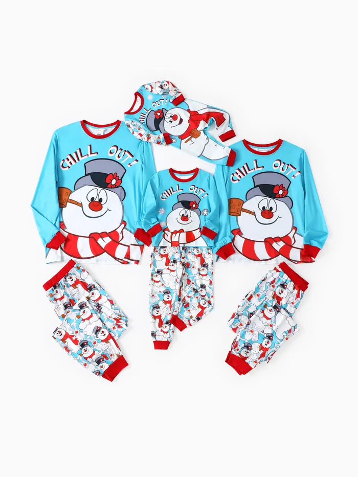 Frosty The Snowman Family Assorti Noël Bonhomme de neige motif pyjama Set 