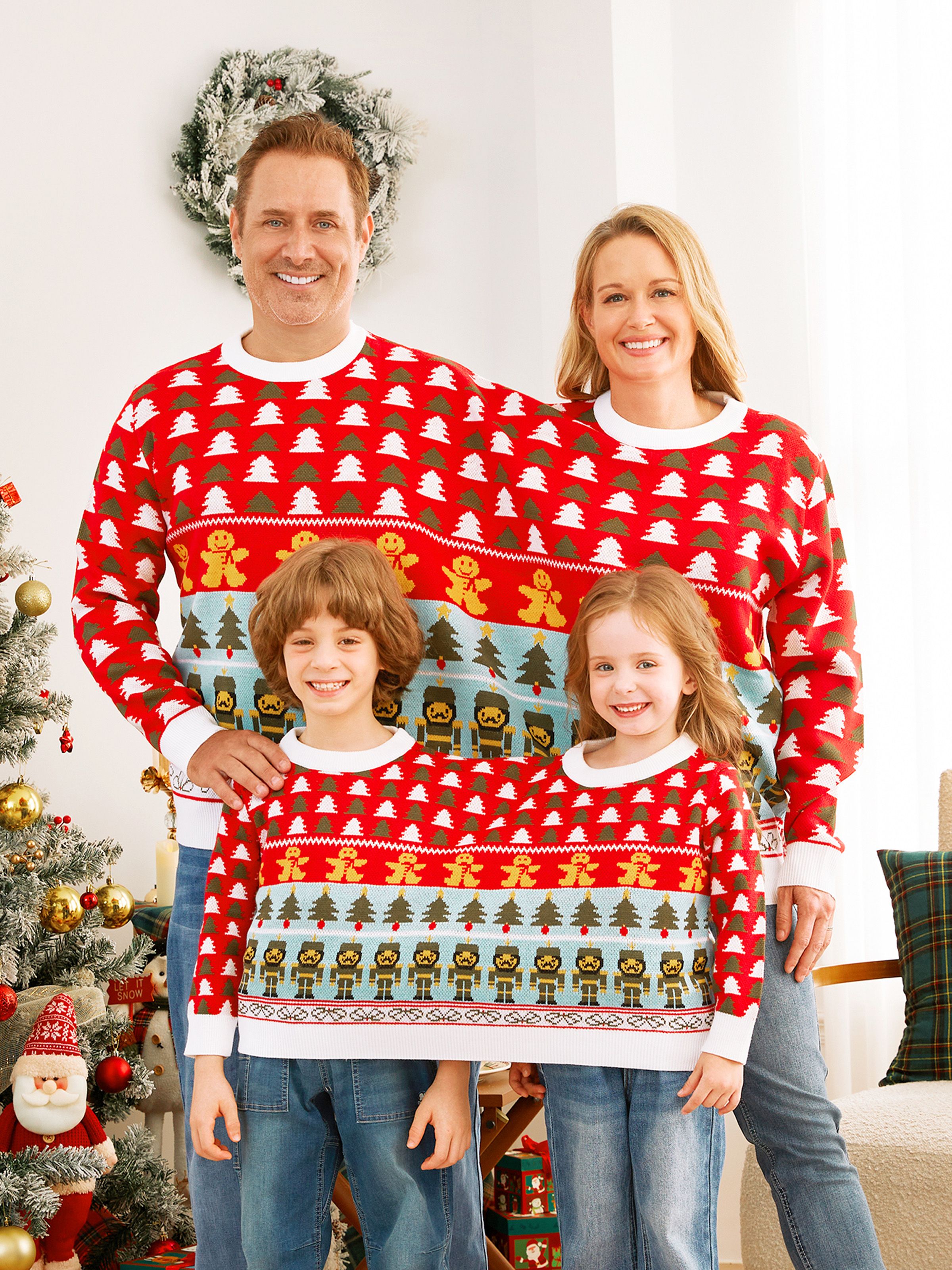 Matching ugly sweaters best sale