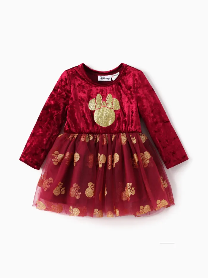 Disney Mickey et ses amis Bébé/Todder Fille 1pc Personnage Minnie Mouse Robe en tulle velet 