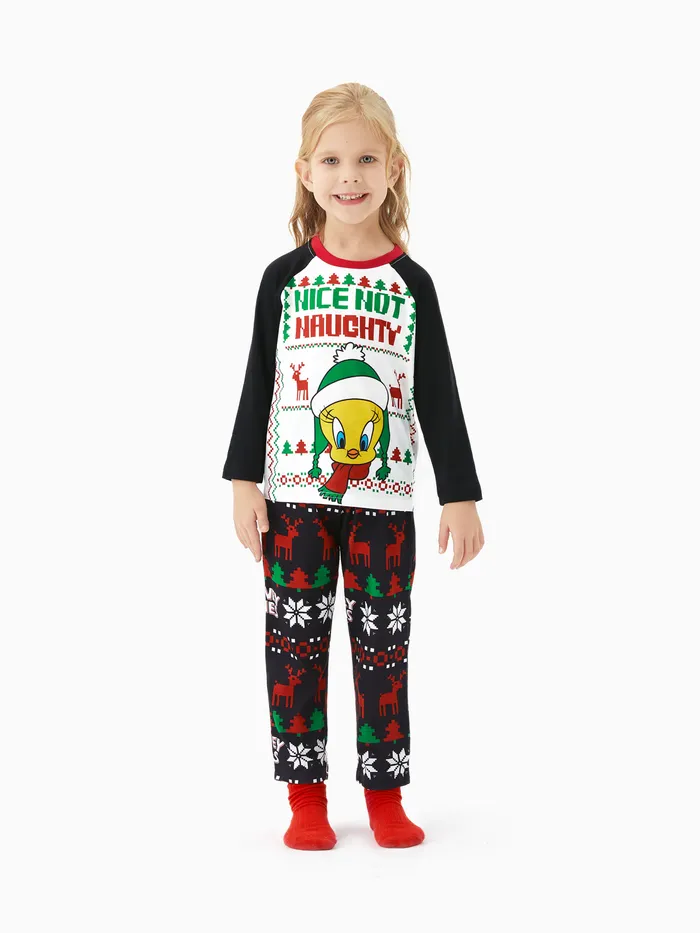 Looney Tunes Toddler/Kid Christmas Pajamas Set