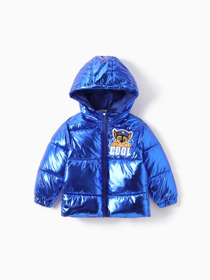 PAW Patrol Toddler Boy/GIrl 1pc Chase/Skye Bright Hooded Quilted Puffer Jacket Coat