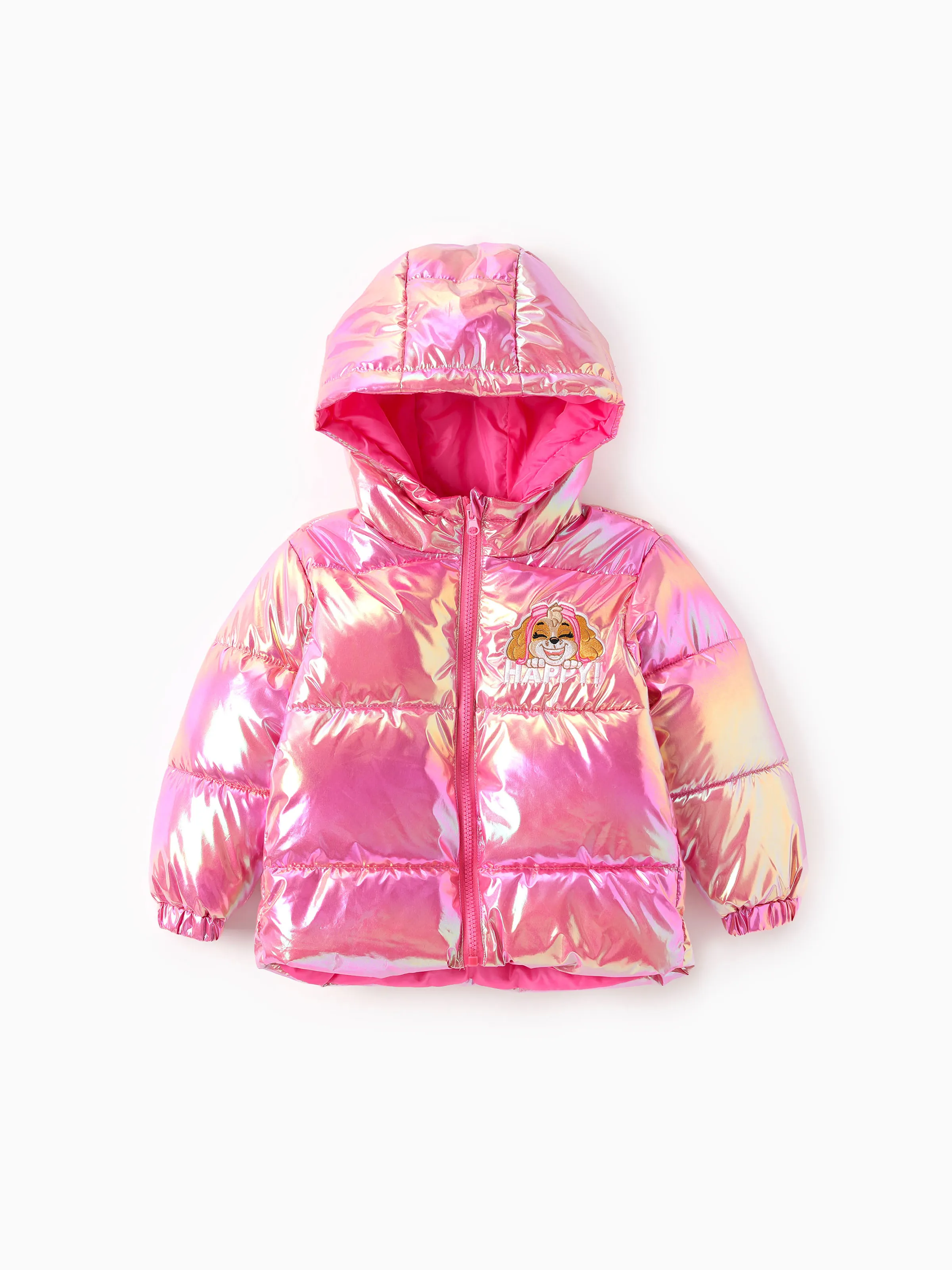 

PAW Patrol Toddler Boy/GIrl 1pc Chase/Skye Bright Hooded Quilted Puffer Jacket Coat