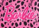 Barbie Kid Girl Leopard Print/Colorblock Waist Bag Design Sweatshirt Dress Pink