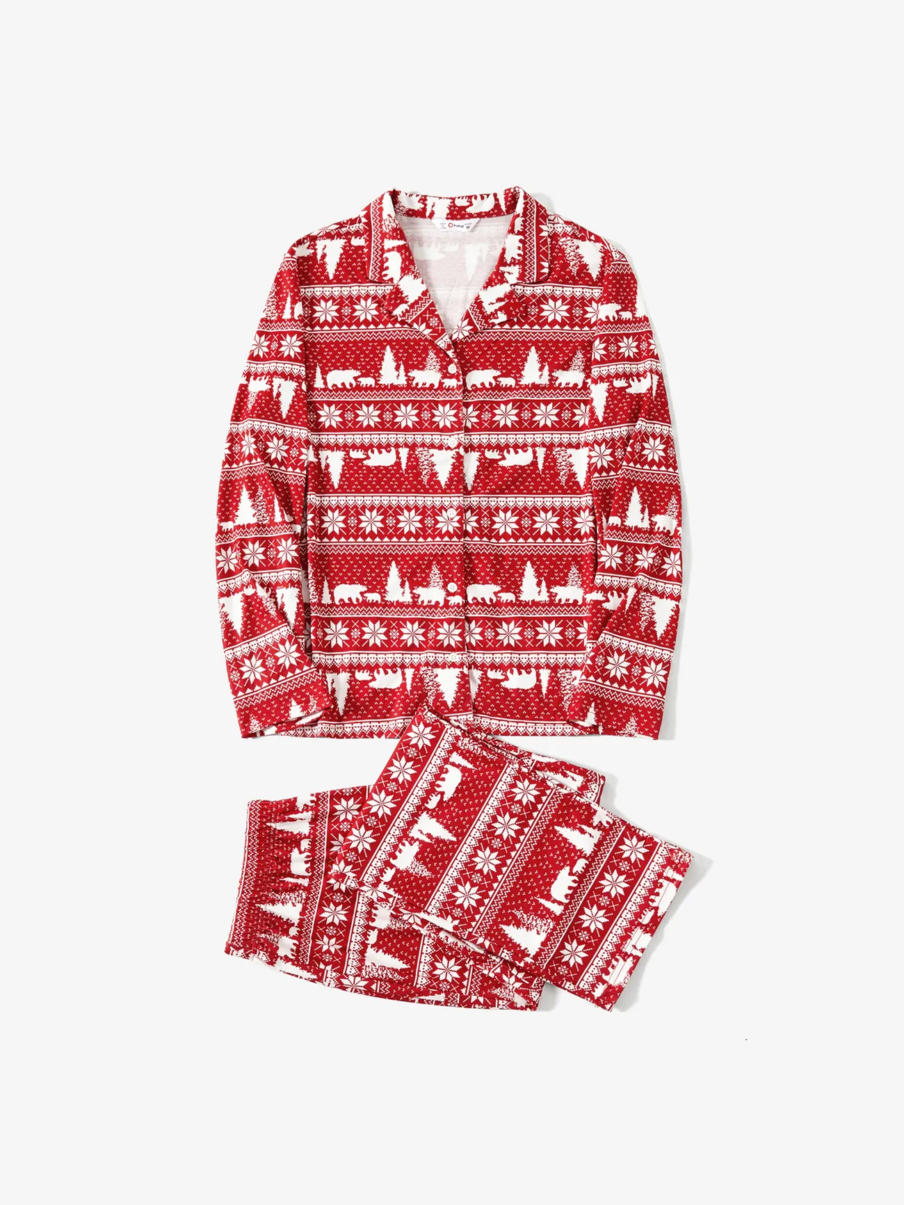 

Christmas Family Pajamas Matching Pajamas Set (Flame Resistant)