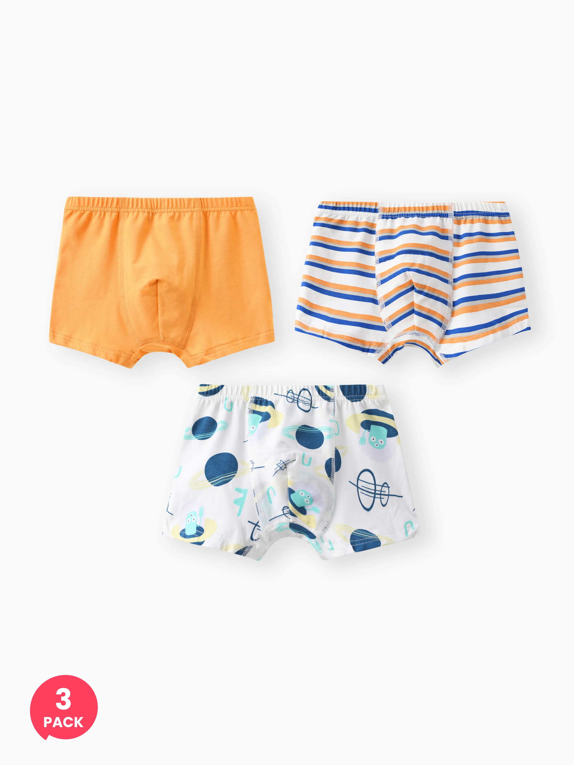 

3PCS Boy's Casual Ball Underwear Se