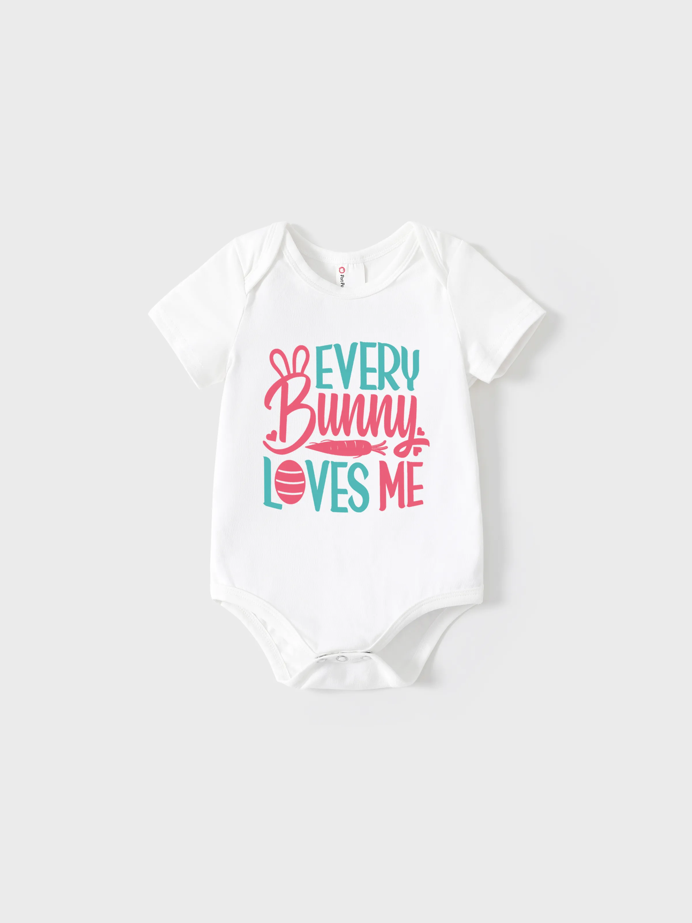 

Easter Baby Boy/Girl Cotton Letter Print Romper