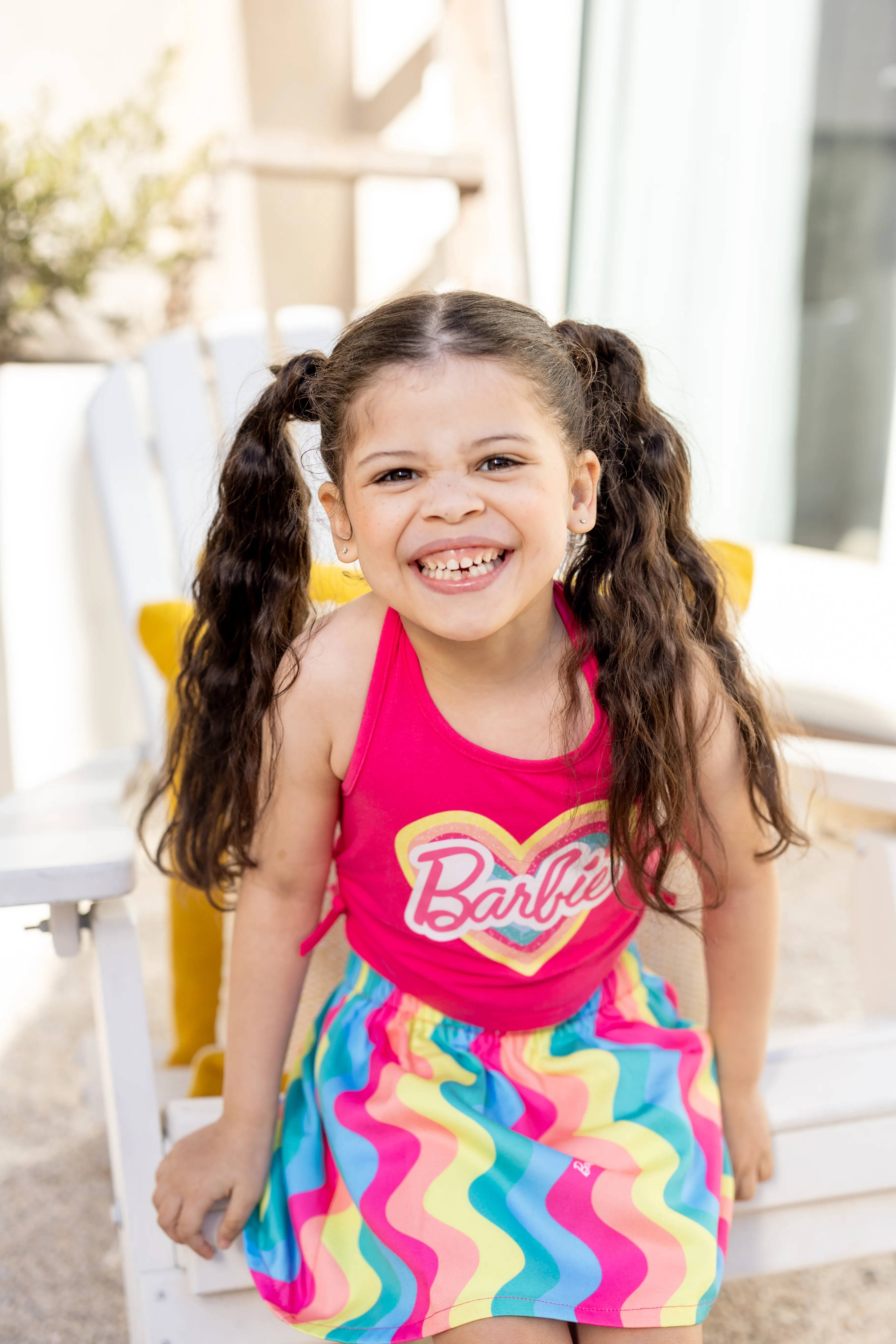 Cutie Costume Barbie Arcobaleno Ruby Arcobaleno Vestito Carnevale