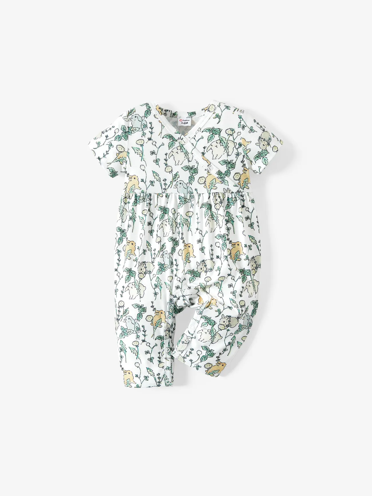 

Baby Girl Clothes Floral Print Jumpsuit