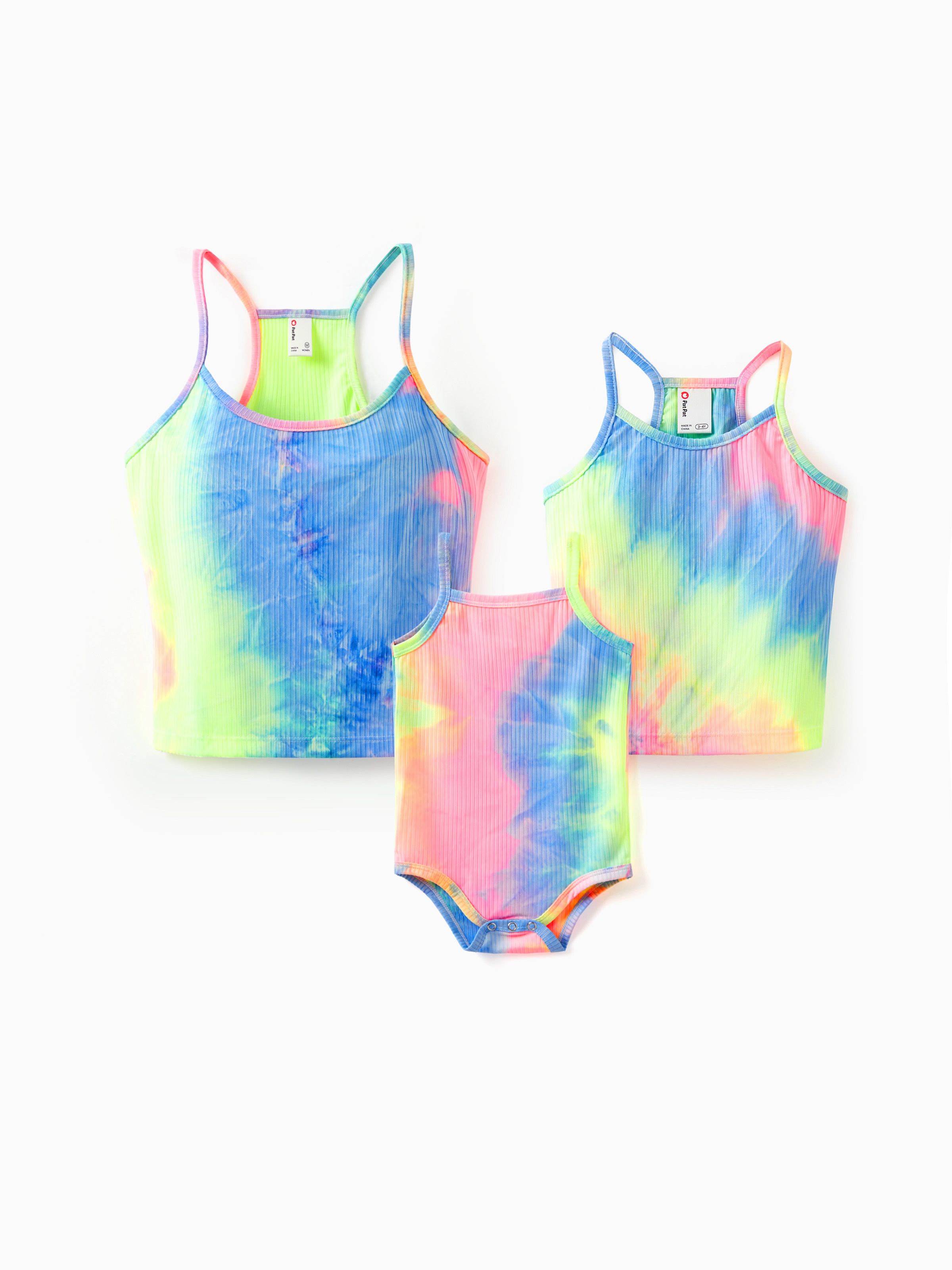 mommy and me tie dye swimsuits