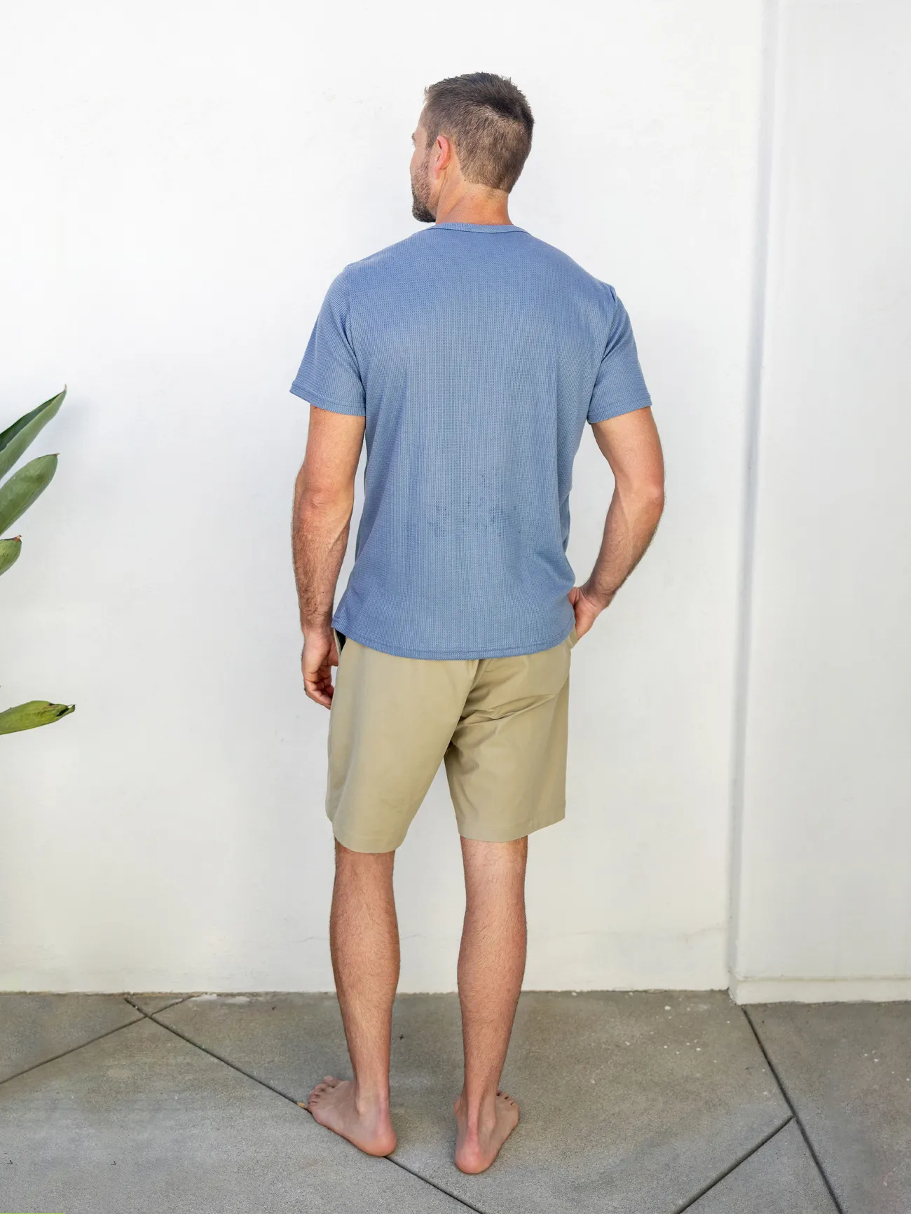 Men - Matching Family Outfits - Blue Short-sleeve Tee or Colorful Stripe Camisole Dress for Cruise/Resort/Casual - Multi-color - image 23