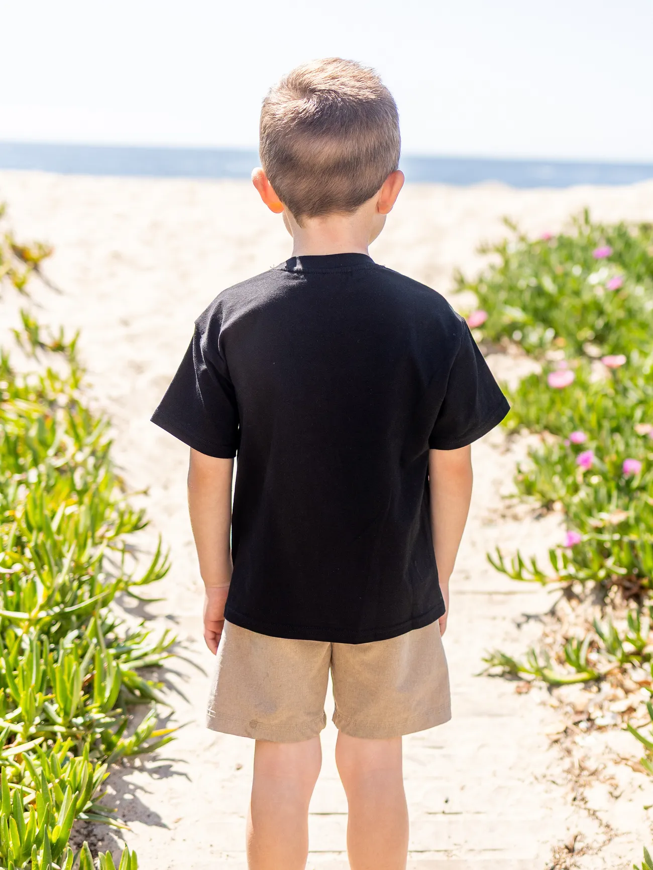 Boy - Disney Mickey and Friends Family matching 1pc Mickey Mouse Allover Print Sporty Dress/Cotton Top /Romper
Expression Casual Suits Family Set 3pcs Cotton Unisex - Black - image 18