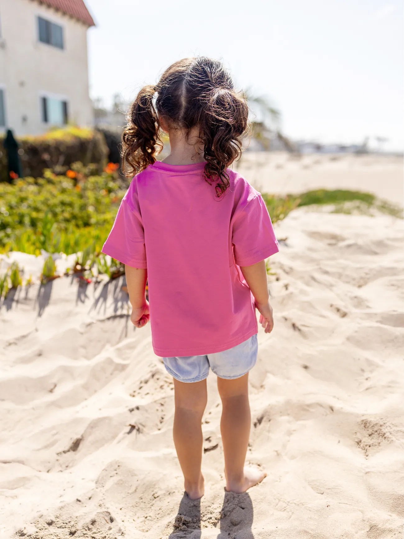Girl - Disney Mickey and Friends Family Matching Cotton Mickey Minnie Print Short-sleeves Top - Multi-color - image 8