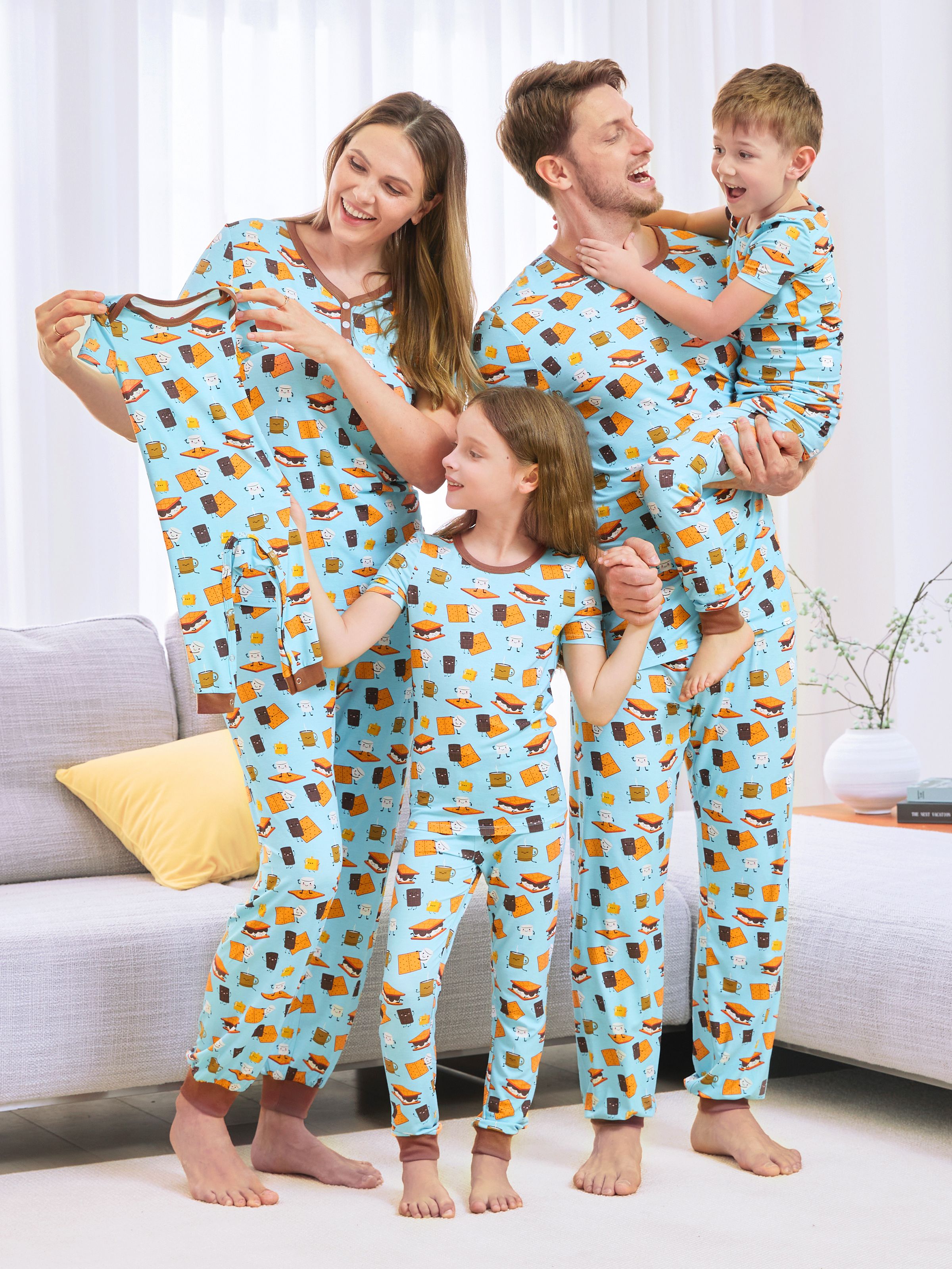 Matching Christmas Pajamas Walmart Matching Family Christmas