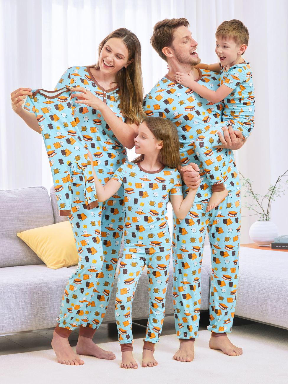 Matching Christmas Pajamas Walmart Matching Family Christmas