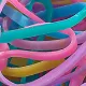 500-pack adult/kids basic headband for girl Light Blue