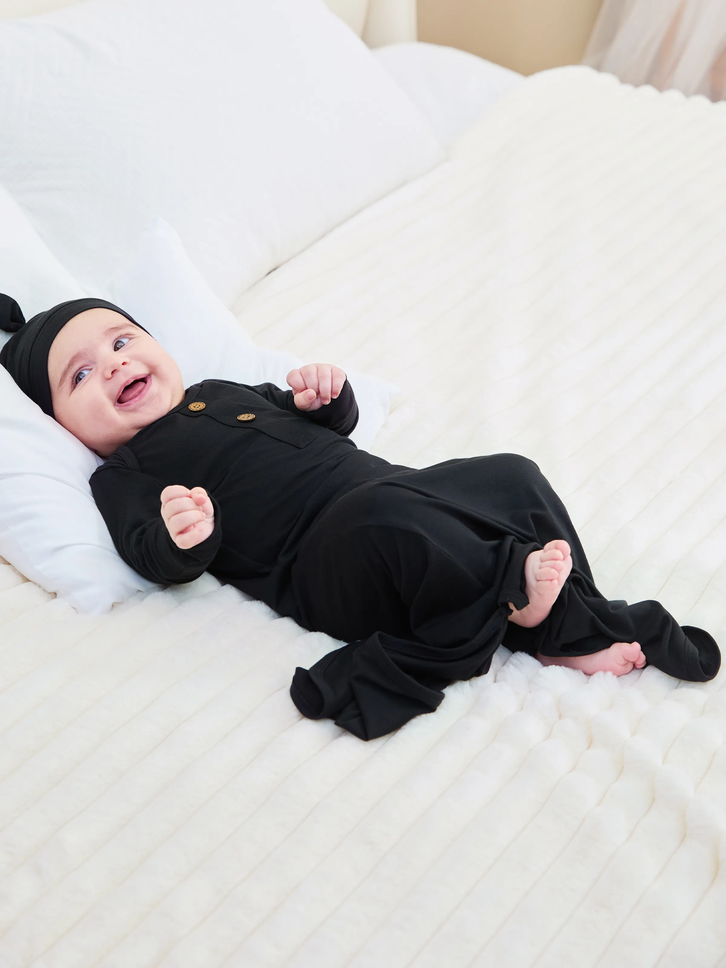 

Bamboo Baby Boy/Girl Sleeping Bag with Hat
