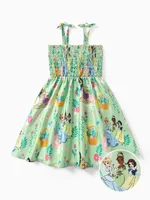 

Disney Princess Toddler Girl Moana Ariel Tian Smocking Dress