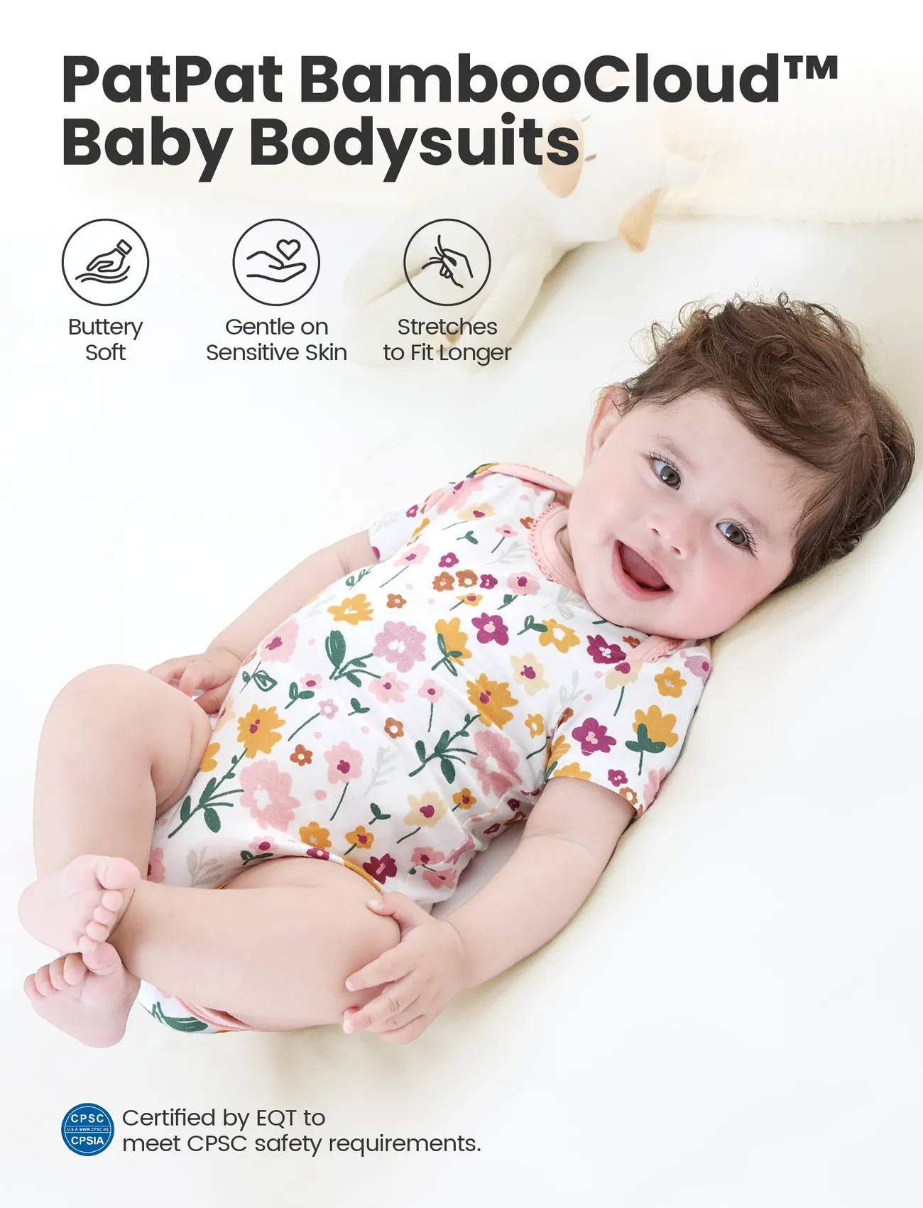 Pink - Bamboo Onesie Baby Boy/Girl 2-Pack Solid&Printed Rompers Set - image 2