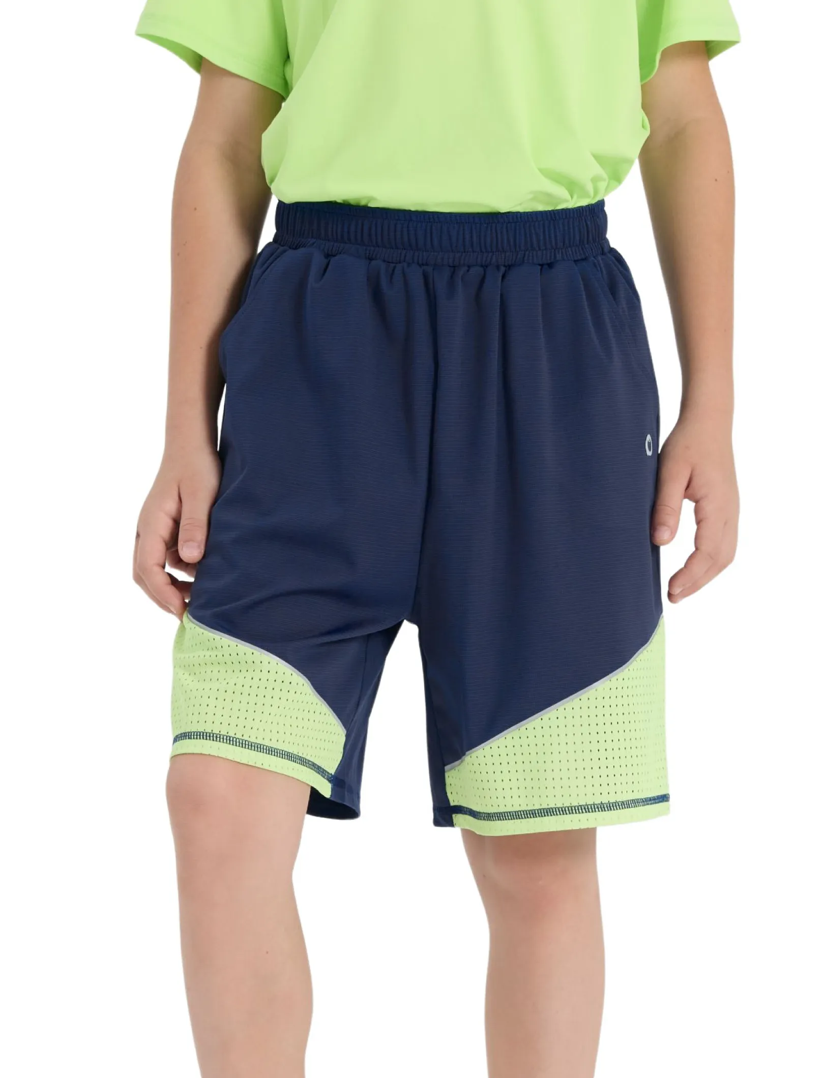 Kid Boy Athletic Quick-Dry Breathable Shorts with Pockets