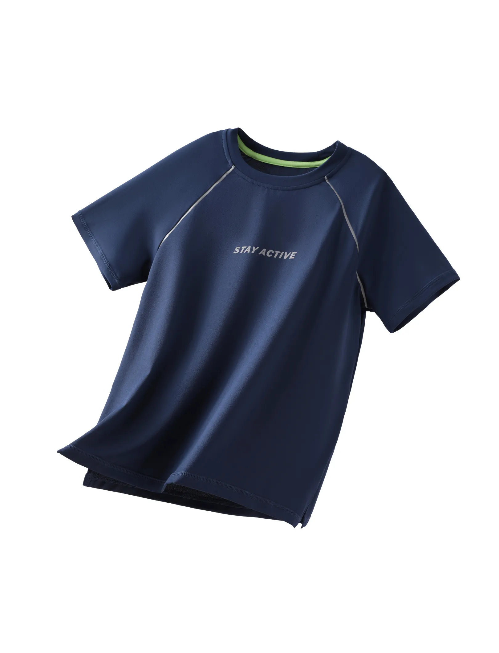 

PatPat Lightflow™ Activewear Kid Boy Athletic Ultra Lightweight & Quick Dry Short Sleeve T-Shirt