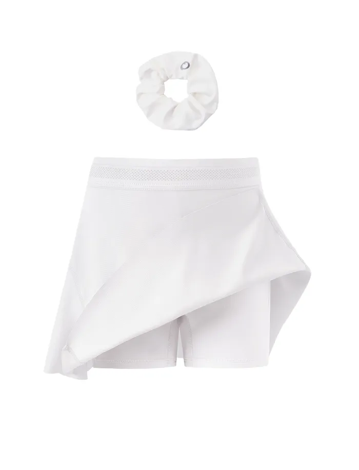 

PatPat Rapidair™ activewear Kid Girl Athletic 2 in 1 Tennis Skort with Bamboo Viscose Shorts & Pocket