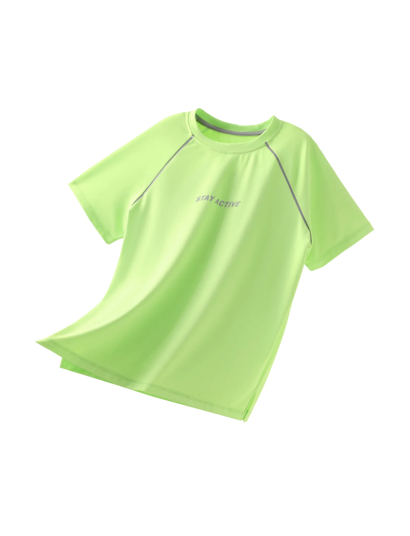 

PatPat Lightflow™ Activewear Kid Boy Athletic Ultra Lightweight & Quick Dry Short Sleeve T-Shirt