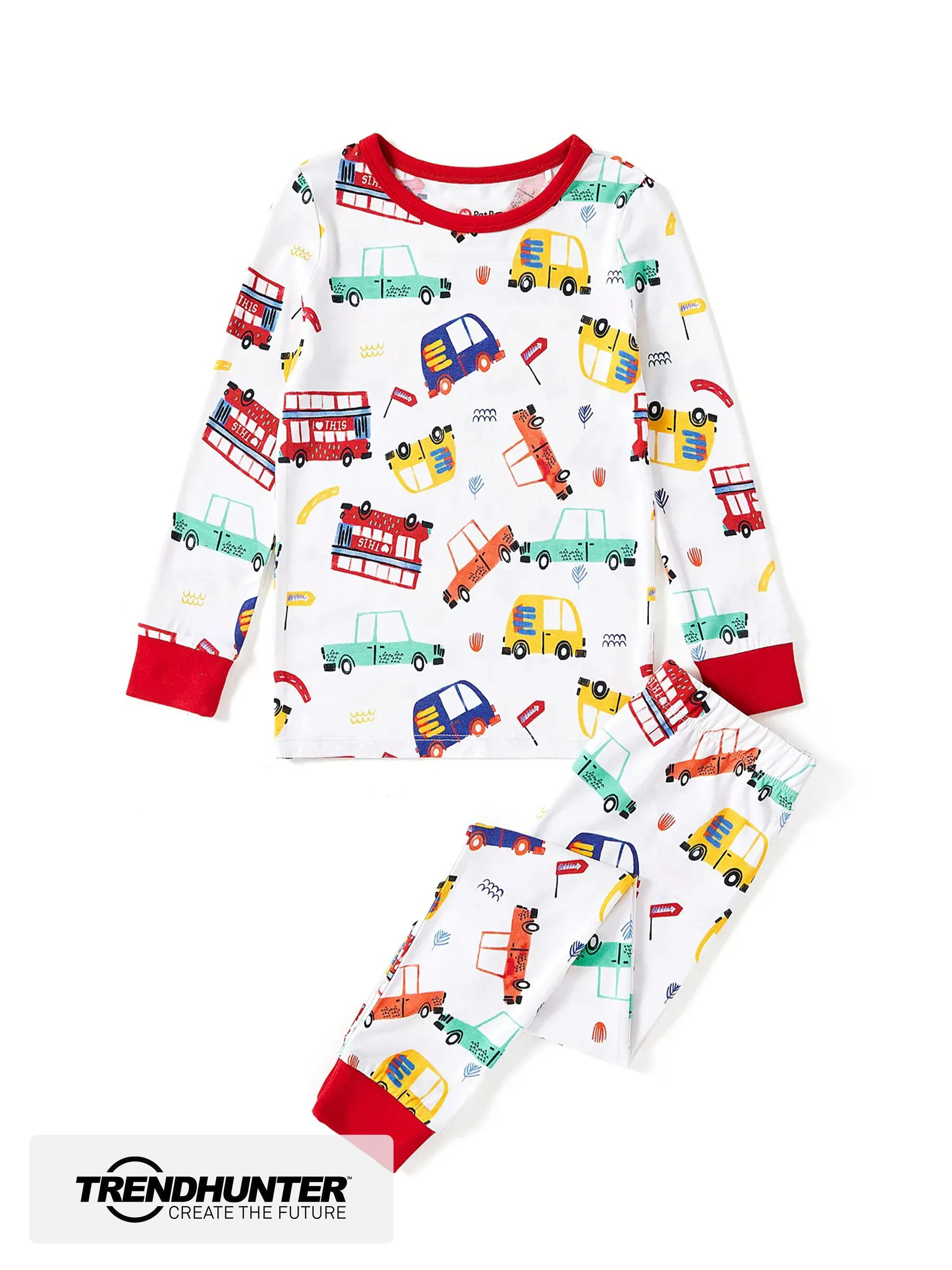 Baby/Toddler Bamboo Pajamas Set with Childlike Animal Print (2-Piece, Snug-Fitting)