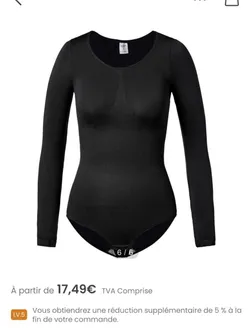 Women's Long Sleeve Bodysuit, Slimming and Lifting, Seamless Body