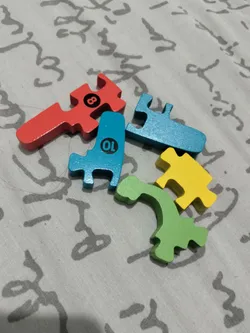 Blocs de construction de puzzle 3D en bois pour l’éducation précoce - jouet  de développement de l’intelligence, cadeau de jouet interactif parfait