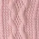 Solid Knitted Button Design Long-sleeve Baby Jumpsuit Pink