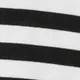 Toddler Boy Stripe/Solid Color Ear Design Fuzzy Hoodie Sweatshirt Black/White