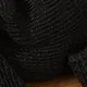 5 paires Chaussettes solides Bébé / Tout-petit / Enfant Noir