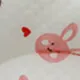 Baby 100% farbige Baumwolle niedliches Cartoon-Kissen Babykopf-Formungskissen zur Vorbeugung von Flachkopfsyndrom rosa