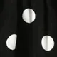 Toddler Girl Polka dots One Shoulder Ruffled Cami Dress Black