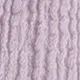 100 % Baumwolle reine Farbe Rüschenbesatz texturiertes Babylätzchen Druckknopfgaze waschbar Sabber Zahnen Speichelhandtuch Lätzchen helles lila