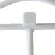 3-pack Wave Hangers Plástico Antiderrapante Multifuncional Suspenso Rack de Secagem para Laços Cachecóis Sacos de Roupa Branco