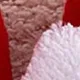 1 par de calcetines antideslizantes con decoración de dibujos animados en 3d de Navidad para bebés y niños pequeños Rojo