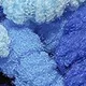 100 حزمة ربطات شعر نايلون عالية المرونة متعددة الألوان للفتيات أزرق