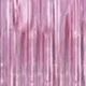 Fringe Table Skirt for Rectangle Tables Hotel Banquet Parade Floats Mardi Gras Bridal Shower Wedding Party Decoration Pink