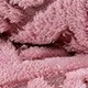 Dickes Korallenfleece Badetücher Brief Aushöhlen Weiche saugfähige Handtücher Badedecken Fuchsie