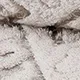 Dickes Korallenfleece Badetücher Brief Aushöhlen Weiche saugfähige Handtücher Badedecken grau