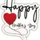50-pack Mother's Day Stickers Color-A