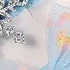 5-pack Toddler/Kid Mesh Glitter Hairpin  Color-D