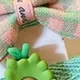 5-pack Toddler/Kid Cute Handmade Hairpin Green