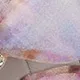 Butterfly Crystal Diamond Decor Hair Clip per ragazze Magenta Scuro