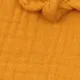 Bavoir bébé bave à double couche en mousseline de mousseline de lapin Gingembre